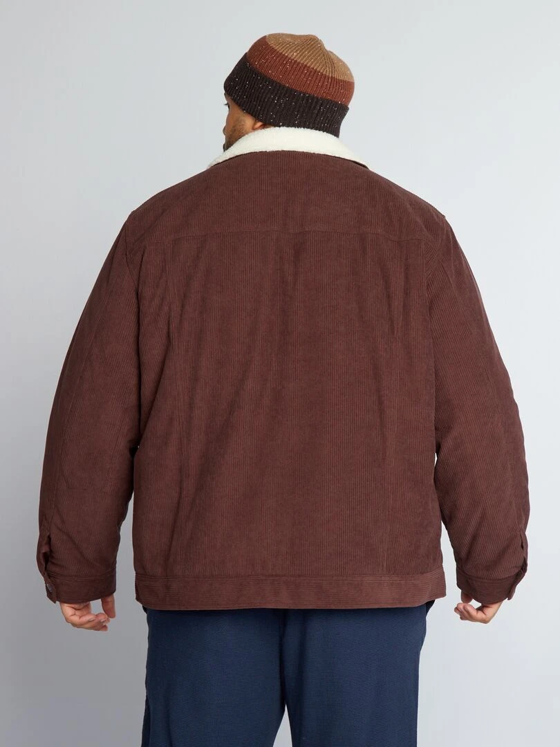 Blouson style aviateur   Marron