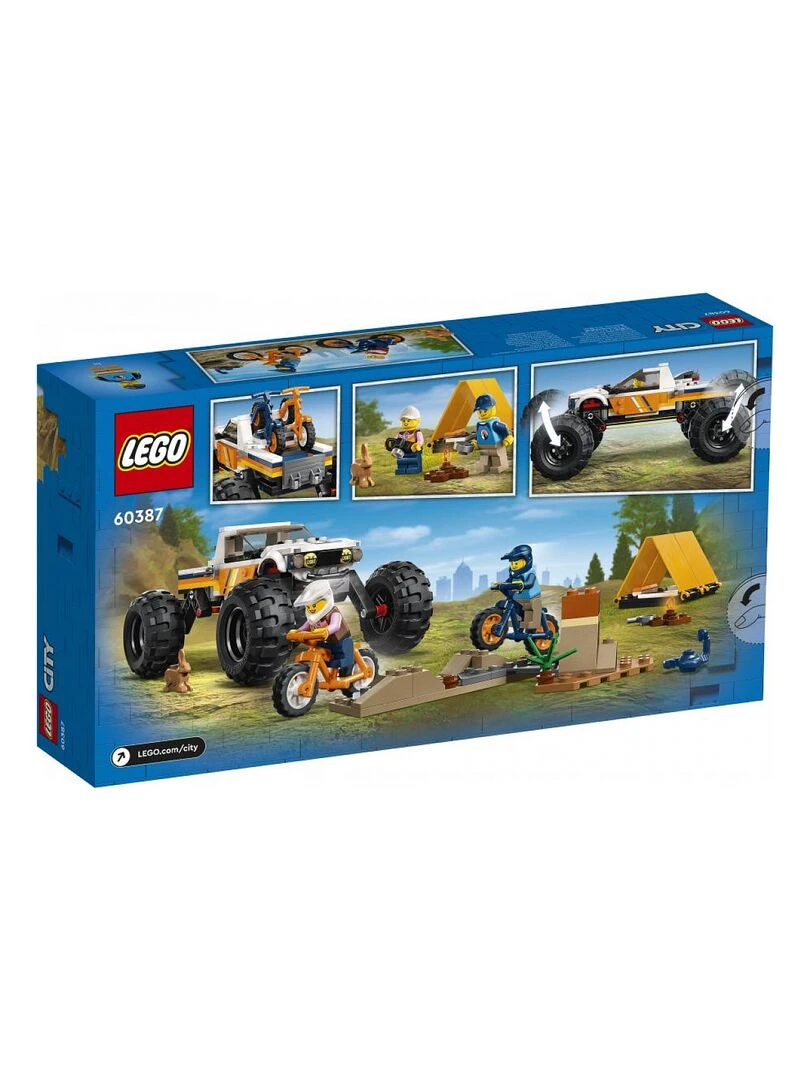 60387 Les Aventures Du 4x4 Tout terrain Lego® City   N/A