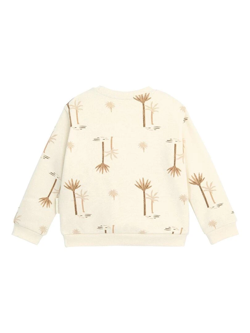 Sweat shirt garçon Nomad Ecru