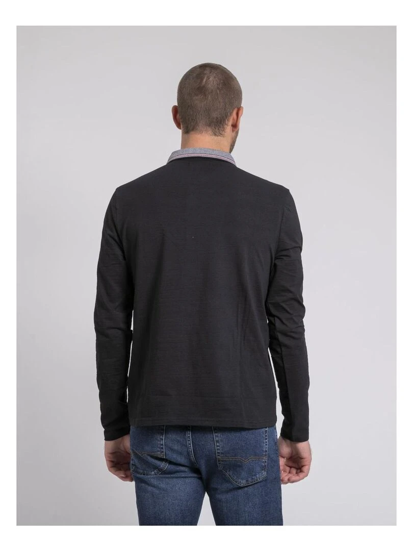 Polo manches longues PARILAKO Noir
