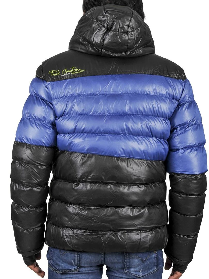 Doudoune de ski homme CAPTIN PEAK MOUNTAIN Noir Bleu marine