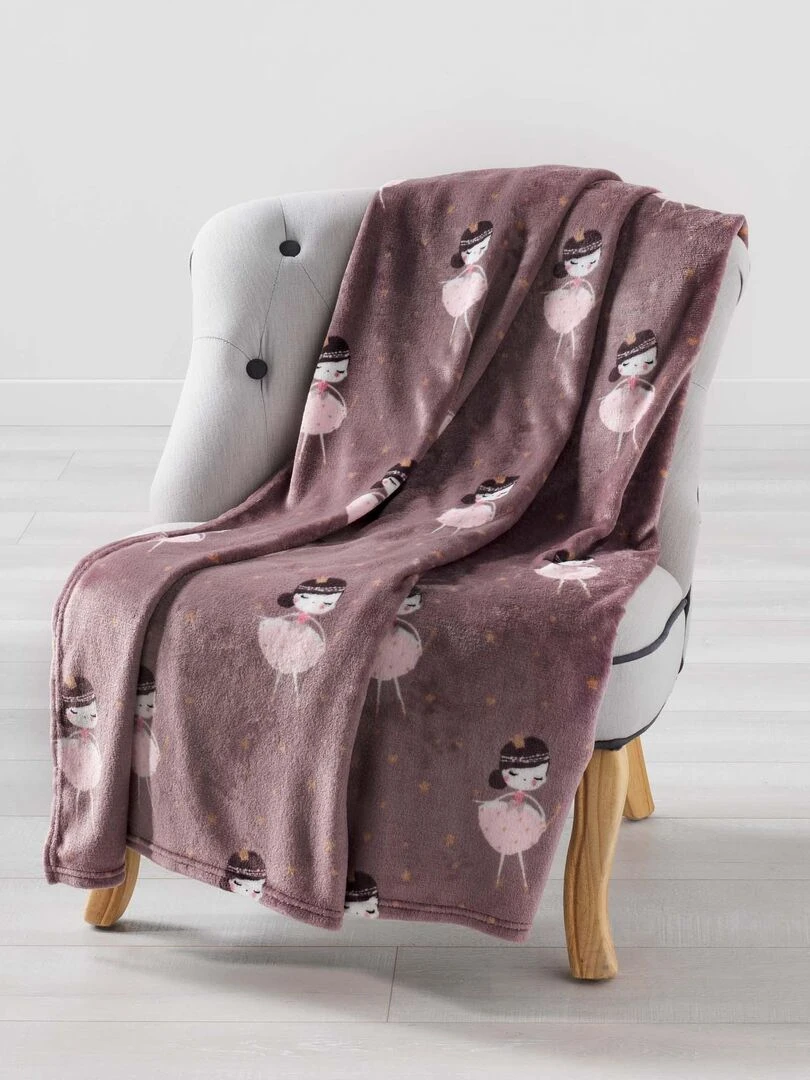 Plaid Petite Princesse Rose