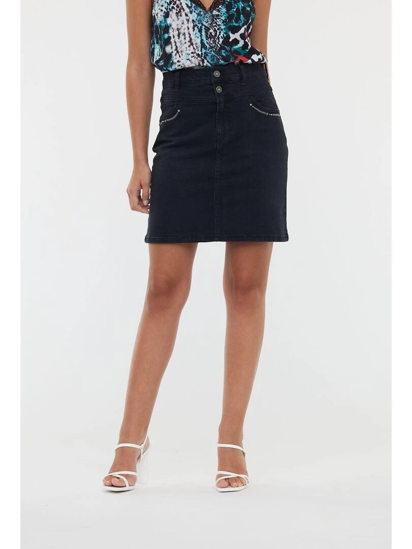Lee Cooper Jupe coton POKA Noir