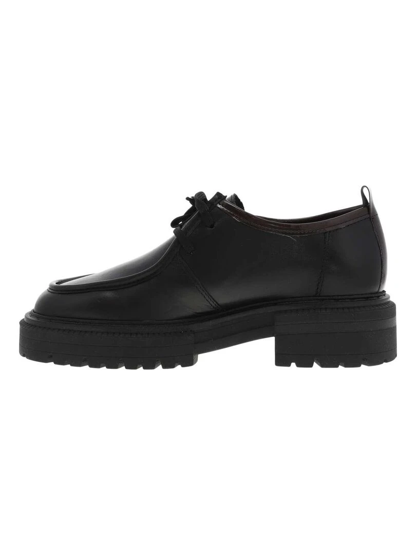 TAMARIS   Derbies cuir   Noir