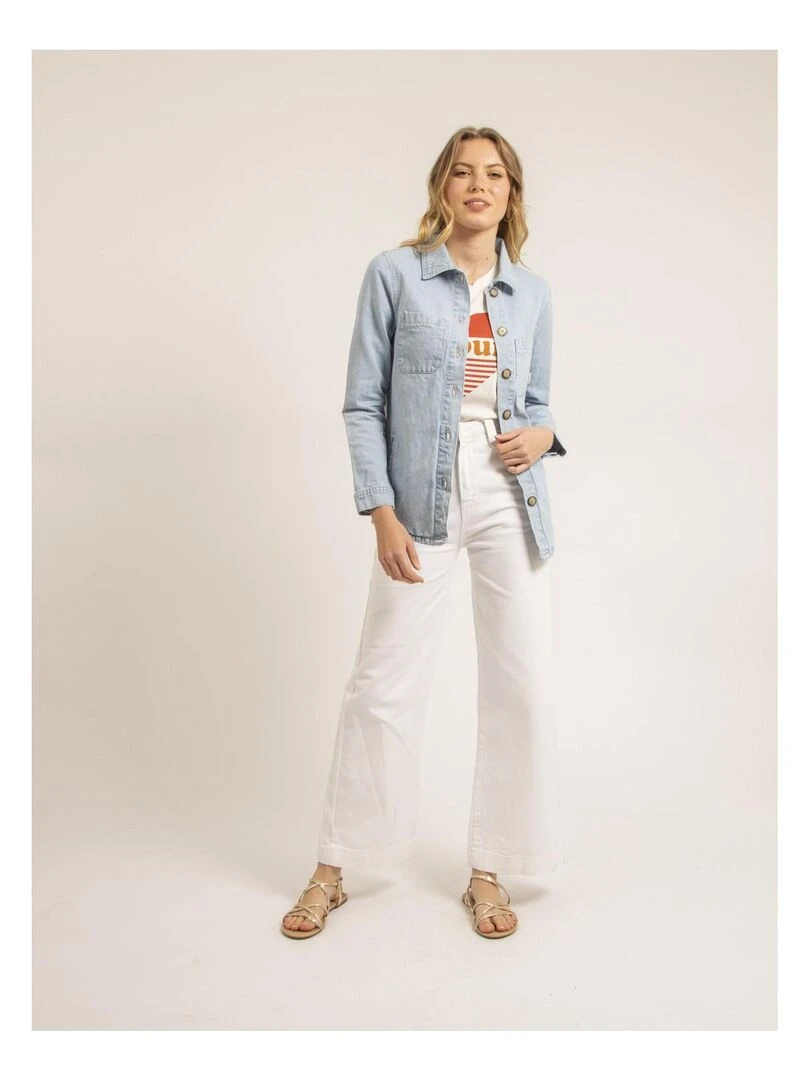 Surchemise en jean UBOSS   Bleu