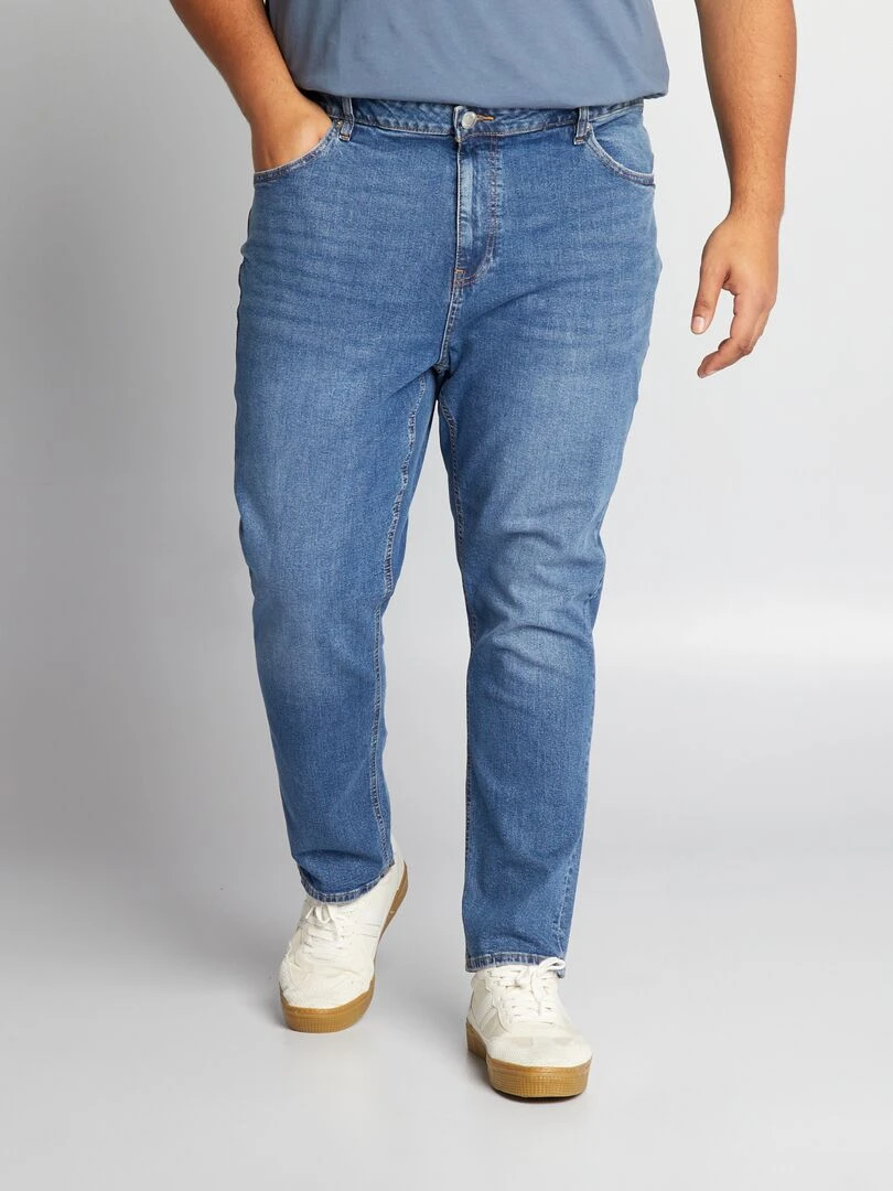 Jean slim à 5 poches L30 Bleu