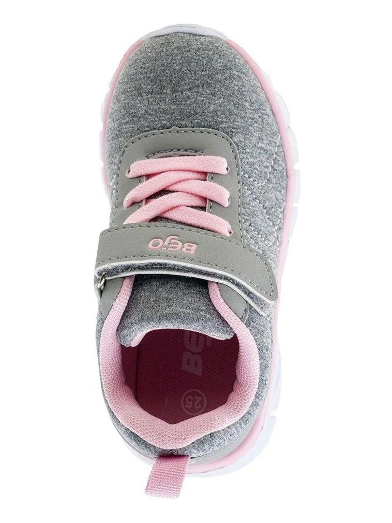 Bejo   Baskets WAURIKE   Gris Rose