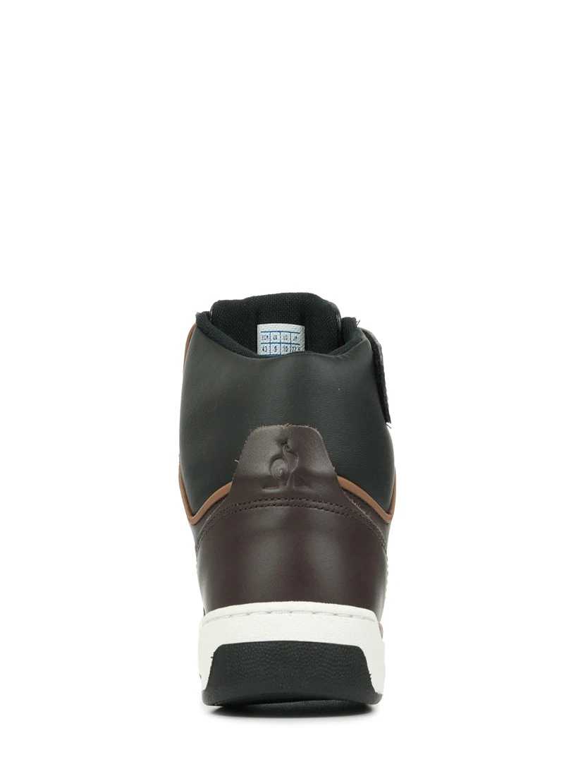 Baskets Le Coq Sportif Field Leather Mix   Marron