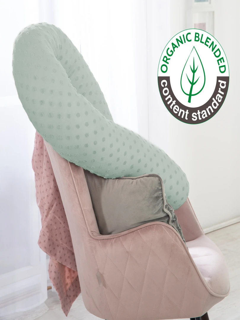 ROBA Serpent De Lit Lil Planet Coton Bio Certifié Gots Vert Givré Vert