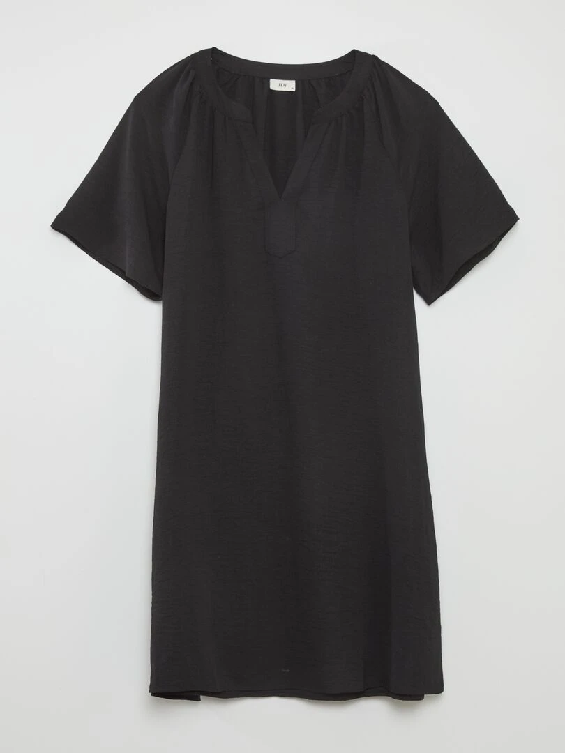 Robe 'JDY' avec ceinture à nouer   noir