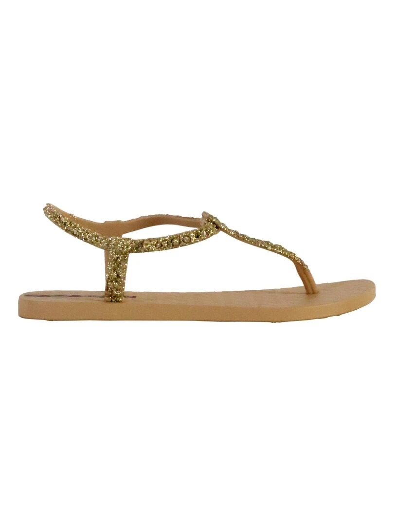 Sandales à Boucle Ipanema Class Brilha Beige