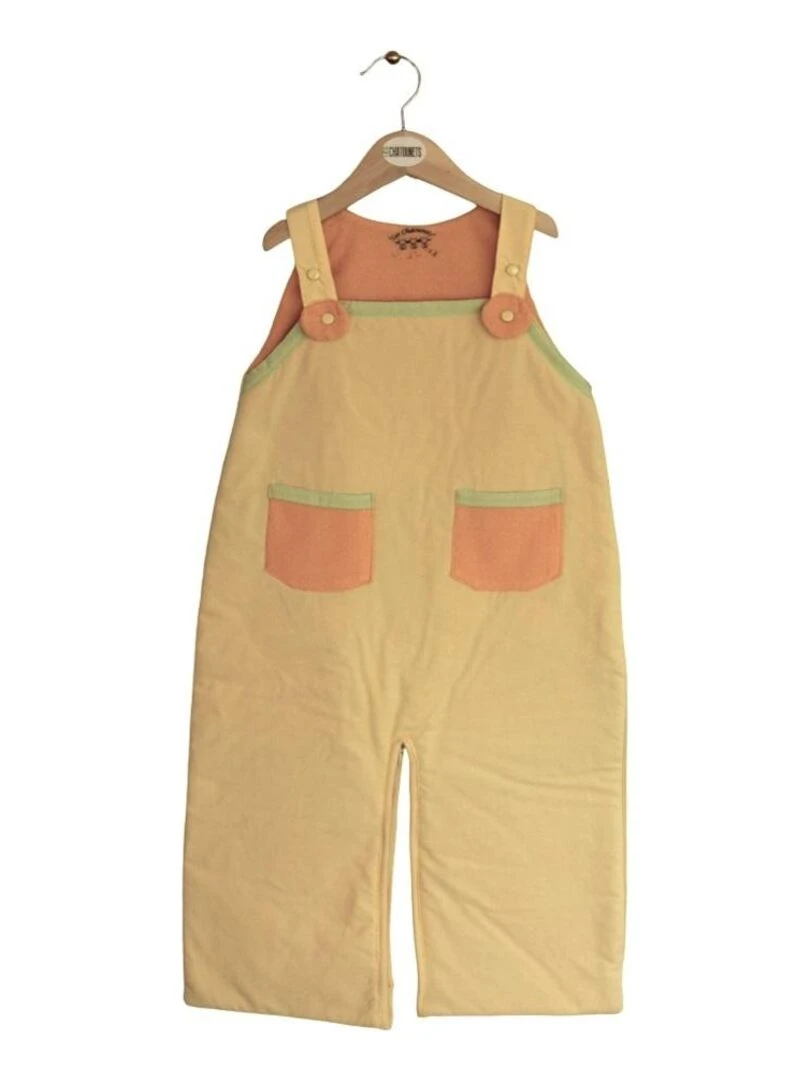 Gigoteuse salopette Les Chatounets Jaune