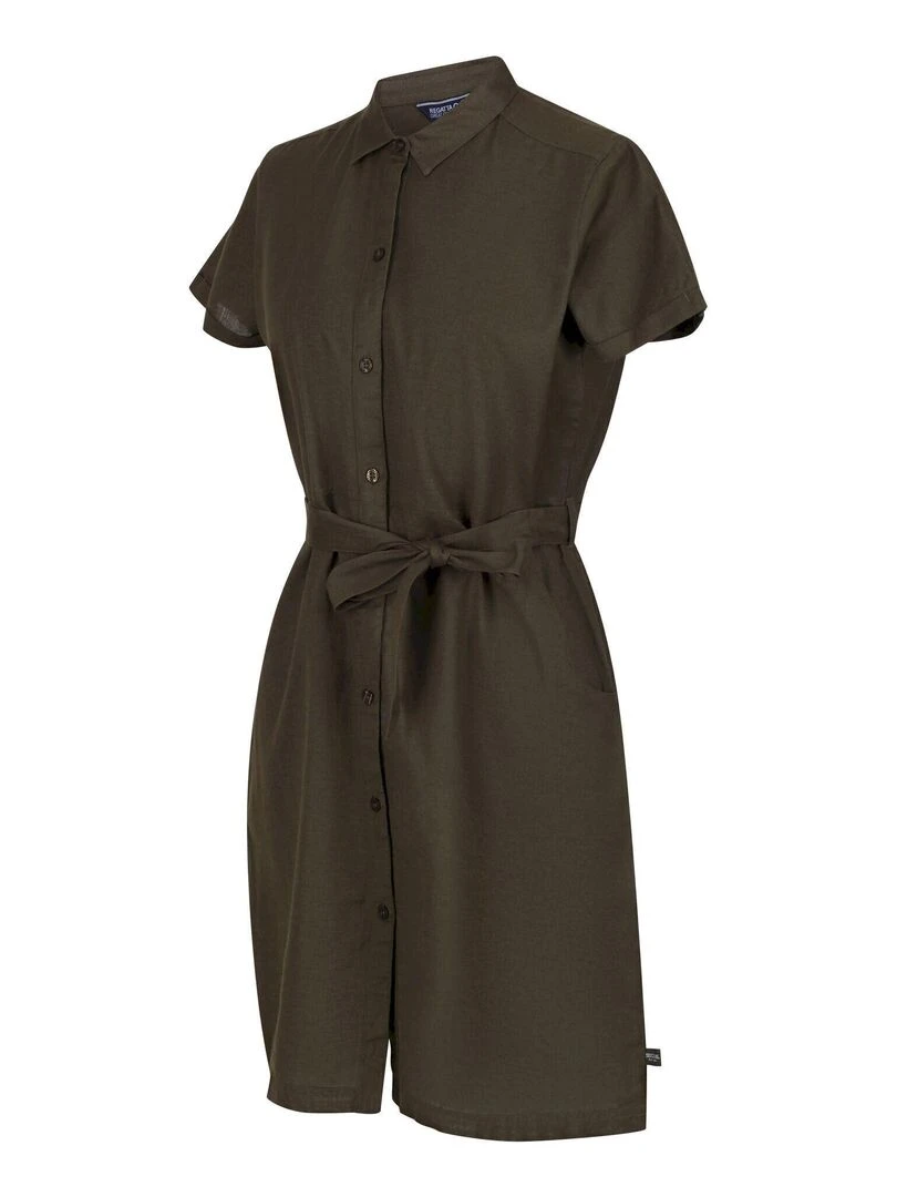 Regatta   Robe chemisier QUINTA   Vert foncé