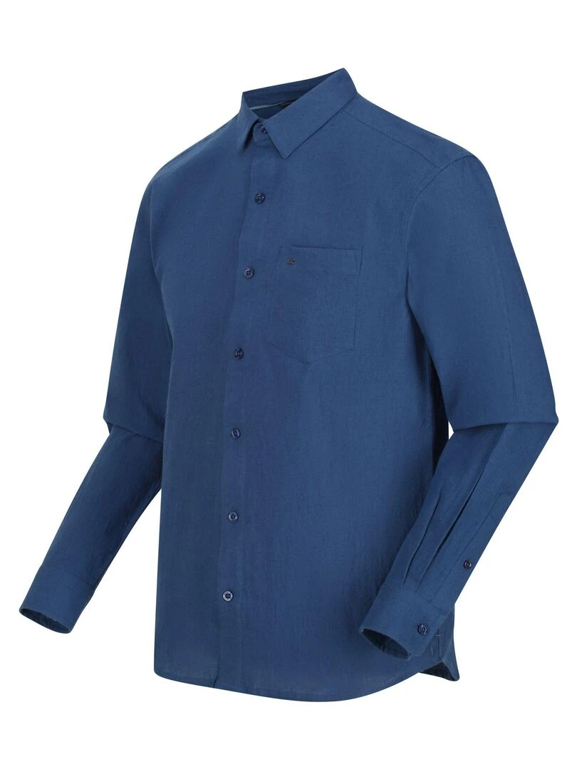 Regatta   Chemise BRYCEN   Bleu foncé