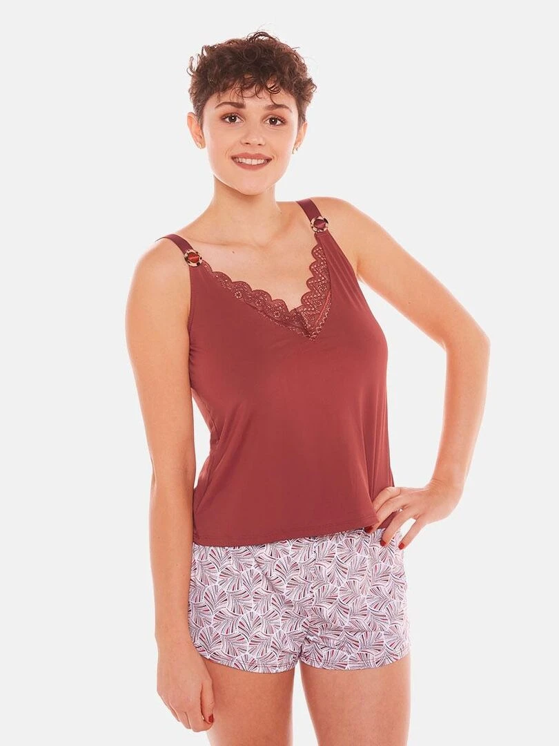 Top short ESPERANCE   Pomm'Poire   Marron