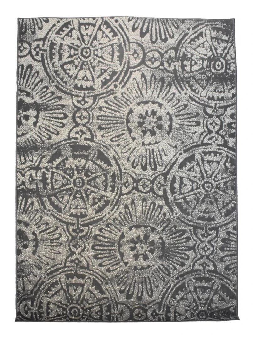 Tapis salon AF1 TRANBY OEKO TEX® Gris
