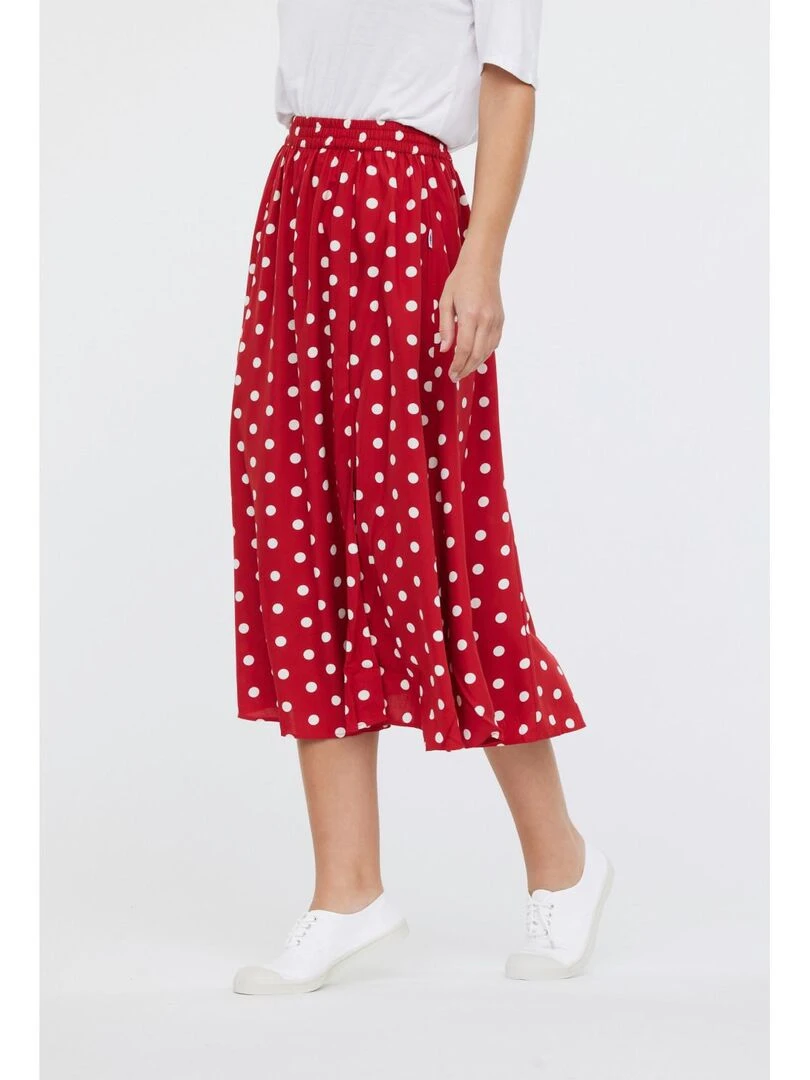 Lee Cooper Jupe viscose POLINA Rouge