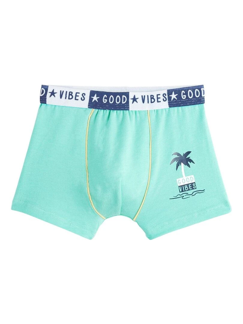 Lot de 2 boxers garçon Souleymane Bleu