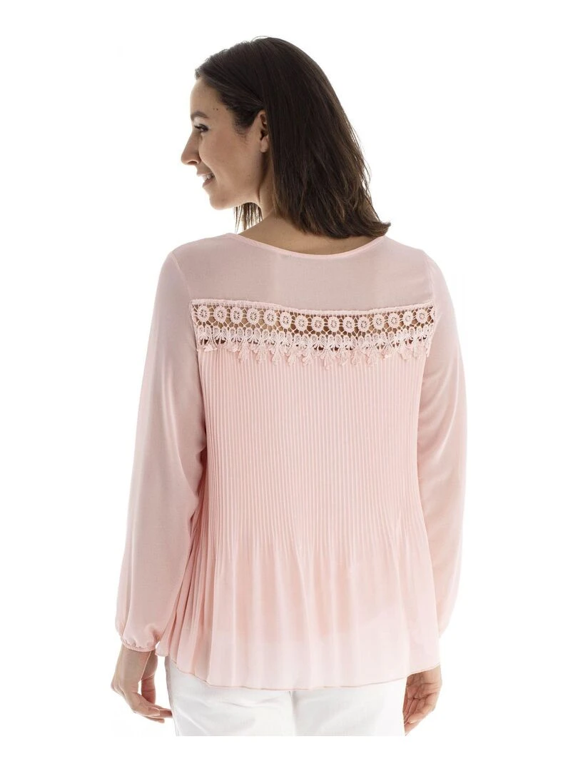 Chemisier rond CHEAN   Gérard Pasquier   Rose