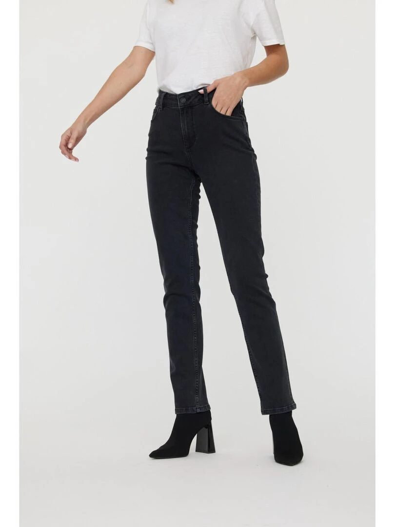 Lee Cooper   Jean coton slim push up JINNIE   Gris