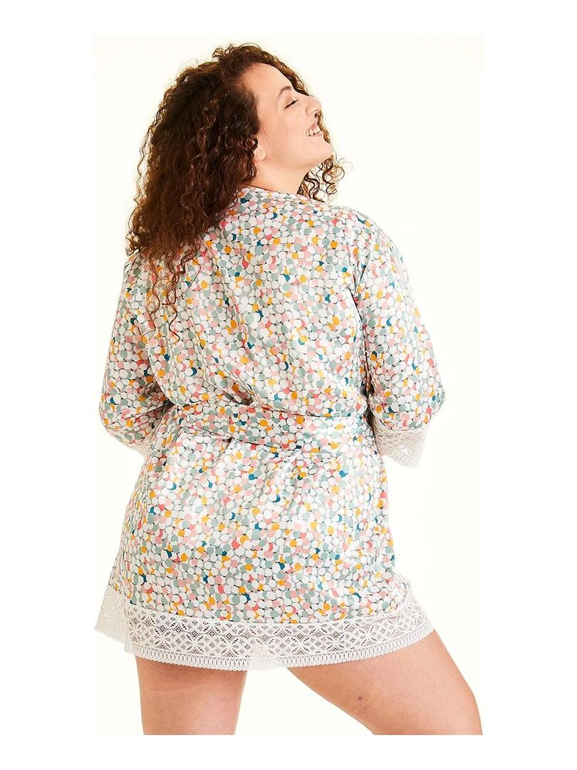 Kimono MERINGUE   Camille Cerf & Pomm'Poire   Blanc