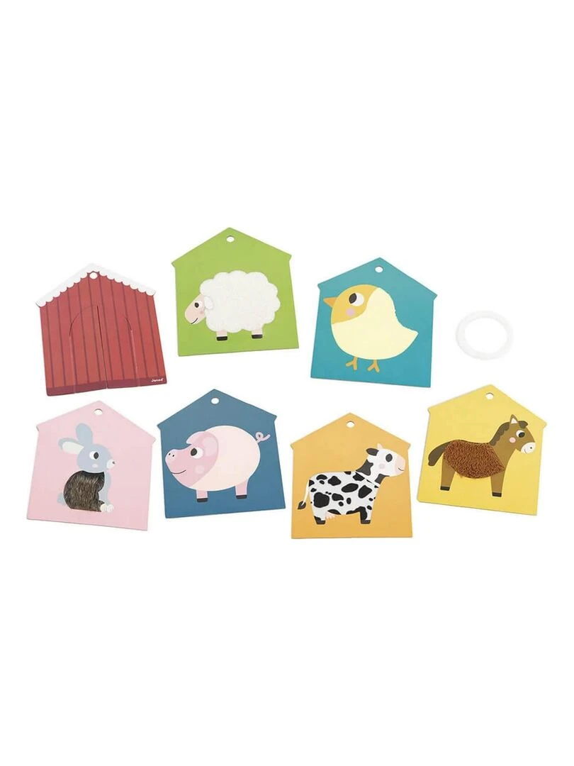 Cartes imagier tactiles La Ferme   N/A