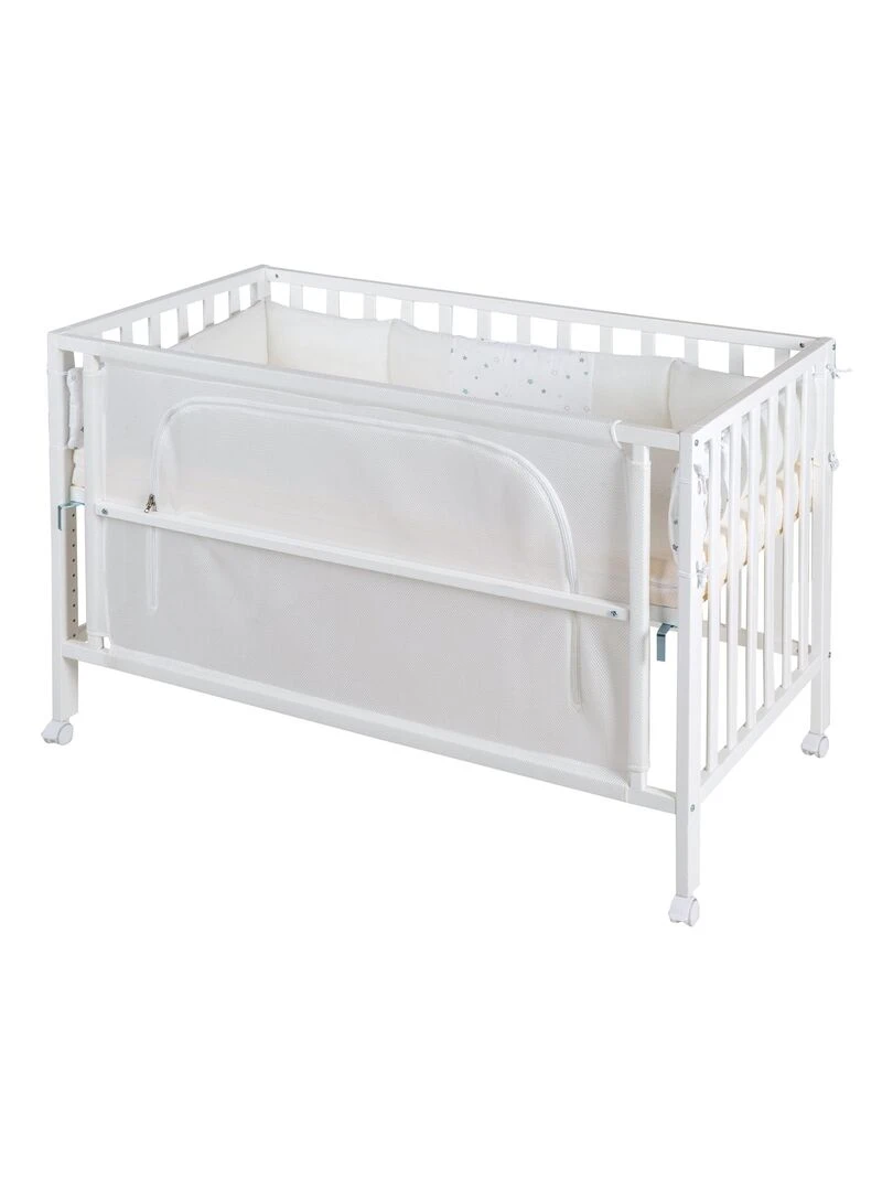 ROBA Lit cododo "safe asleep®" 60 x 120 cm + équipement complet "Sternenzauber"   Blanc