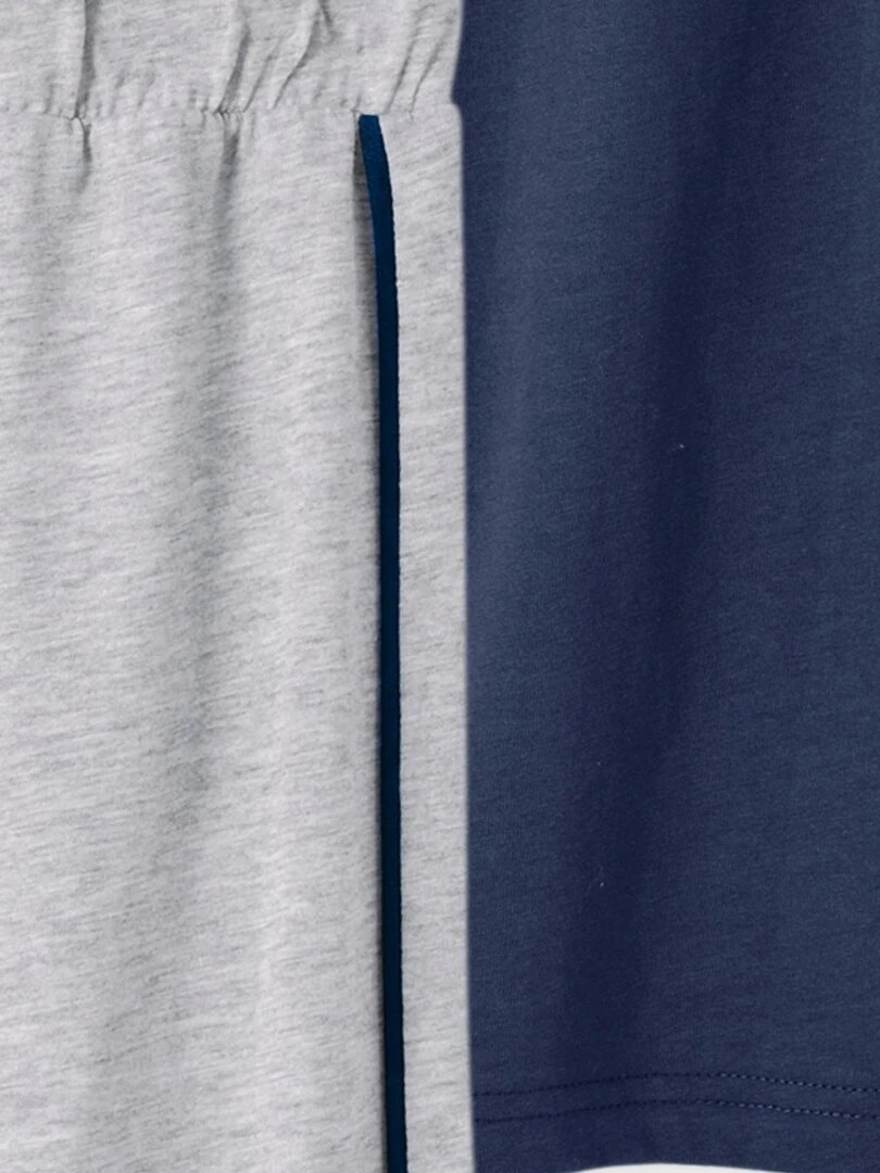 Lot de 2 shorts maille jersey   Damart   Bleu marine