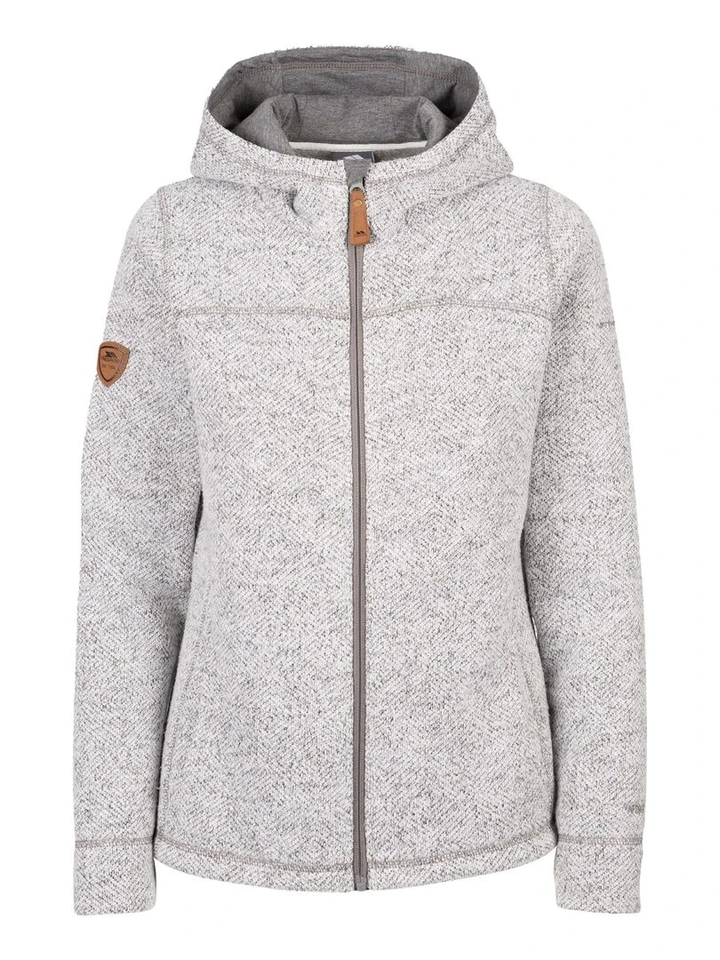 Trespass Veste polaire à capuche RESERVE Gris foncé