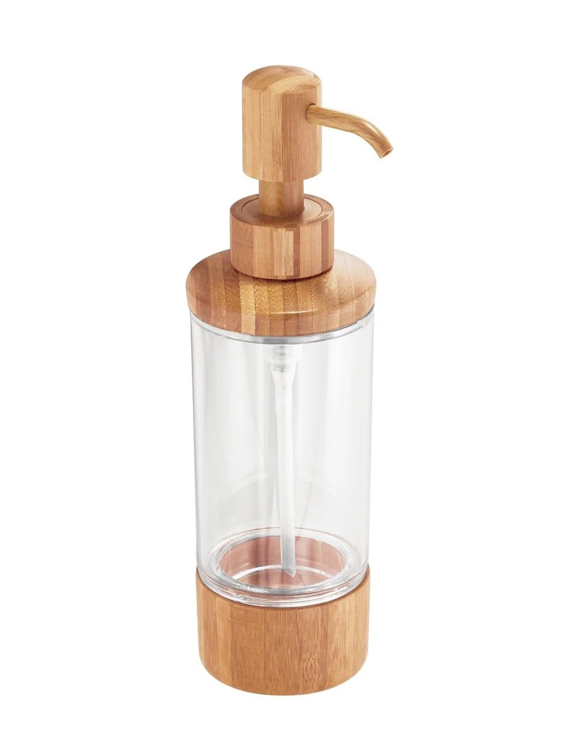 Distributeur De Savon Liquide En Bambou transparent