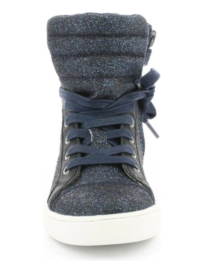 Sneakers hautes Polyurethane Gwendy   Bleu marine