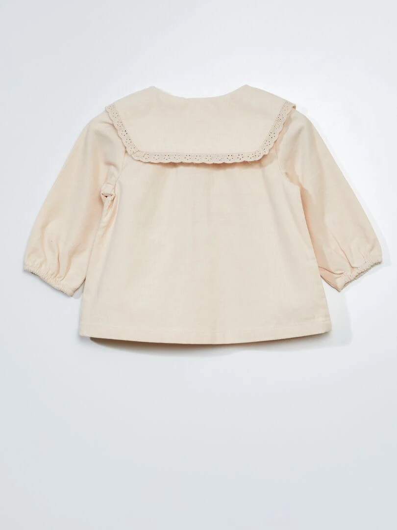 Blouse en velours Robe