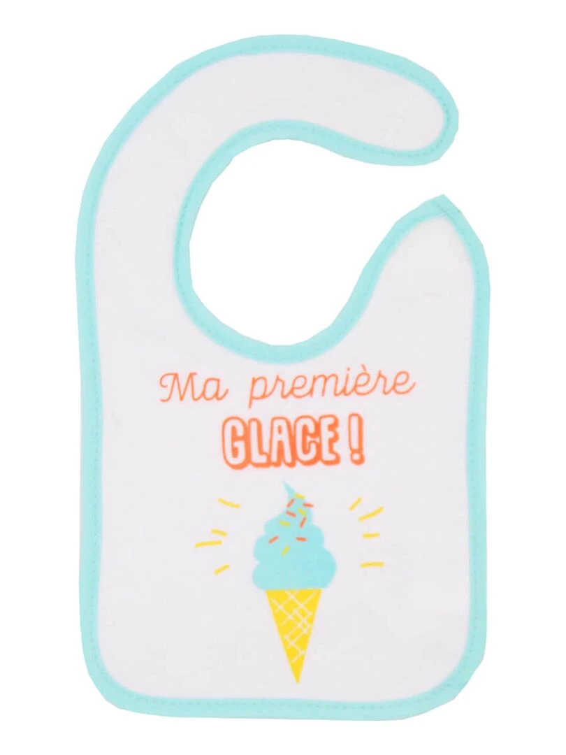 Lot de 2 bavoirs vacances   Naissance   Bleu