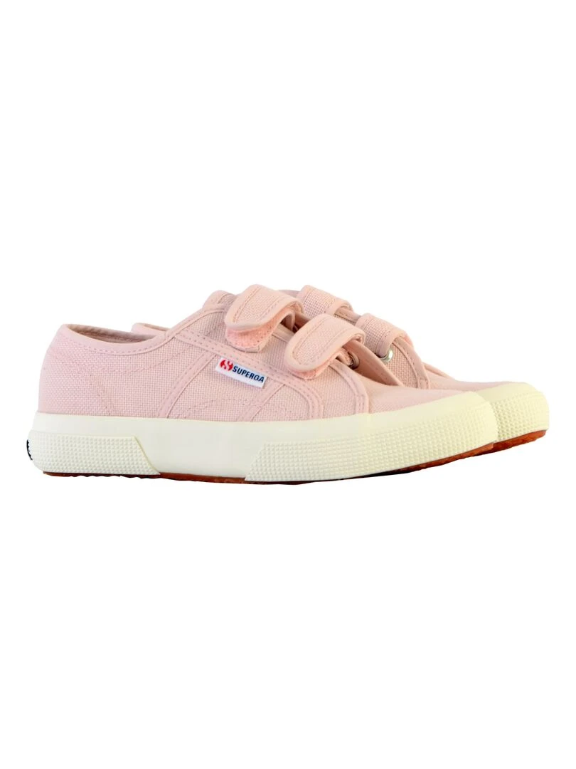 Basket Superga Enfant Cotjstrap Classic   Rose