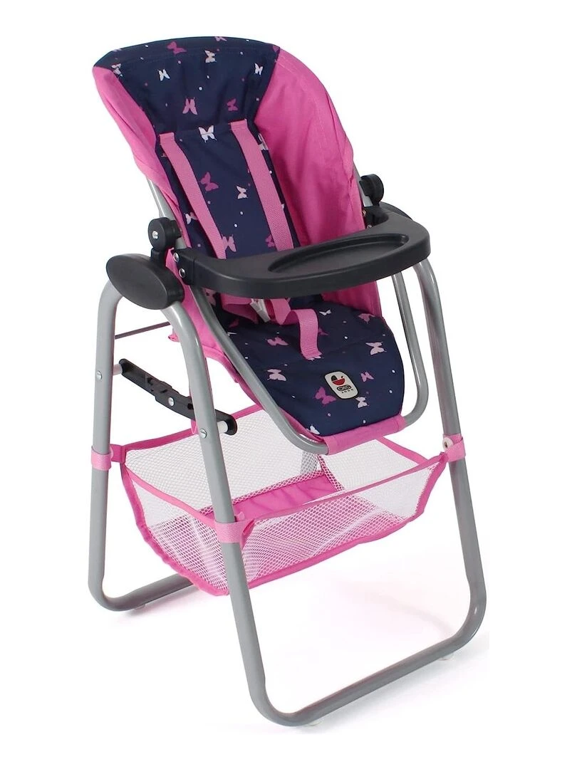 Chaise haute pour poupées Papillon N/A