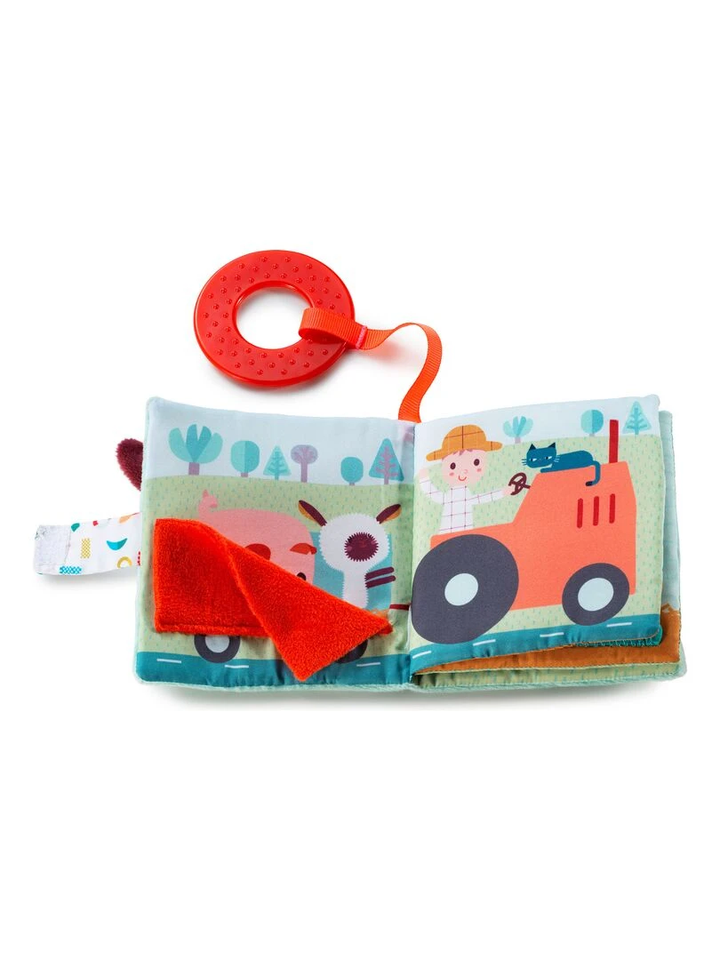 Livre bébé en tissu imagier La Ferme   N/A