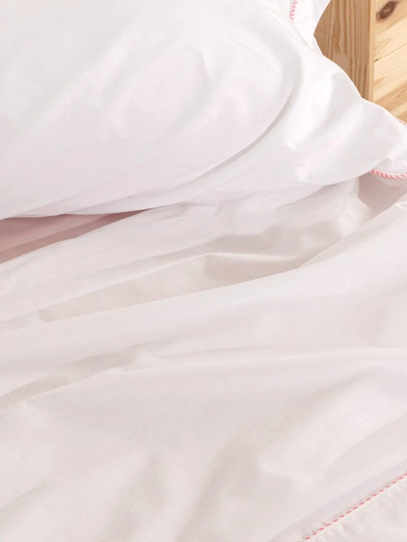 Couette toutes saisons 120 + 250 gr Basic "Happyfriday"   Blanc