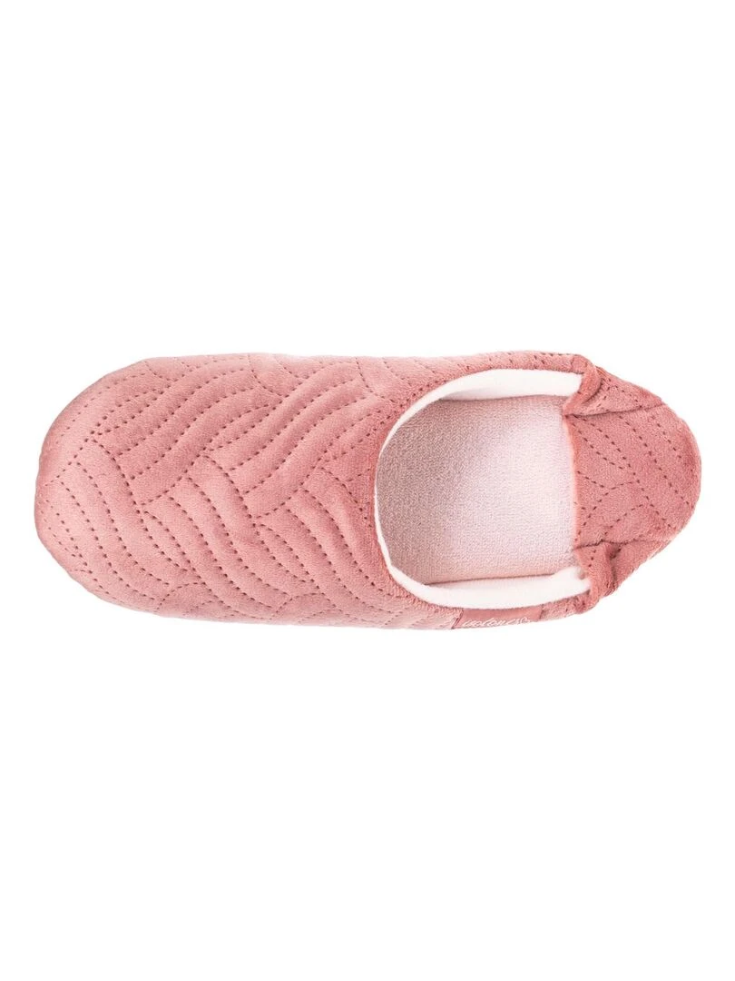 Chaussons babouches Femme Blush Rose