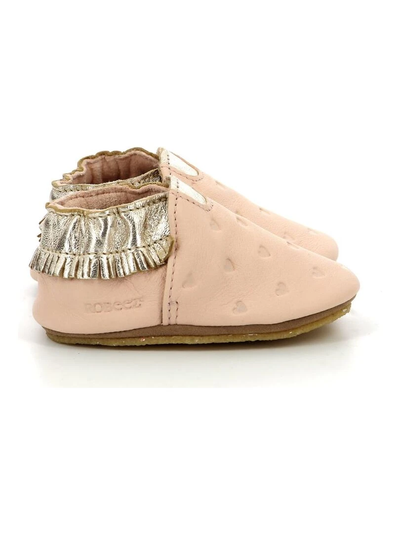 Chaussons Cuir Appaloosa Crp   Rose