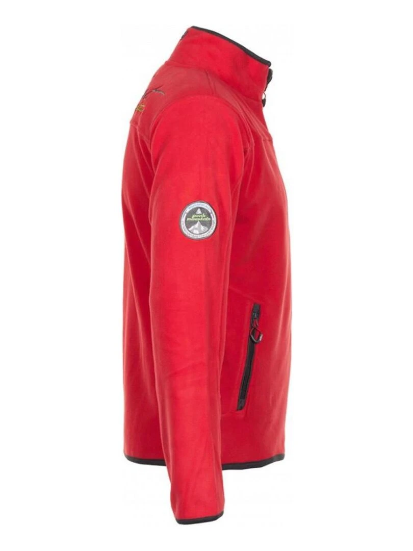 Blouson polaire homme CONAN   PEAK MOUNTAIN   Rouge