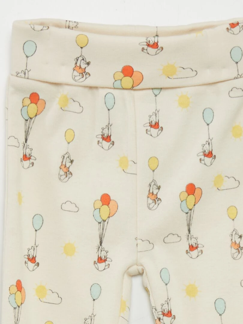 Ensemble body + legging avec pieds + bonnet 'Disney'   Orange