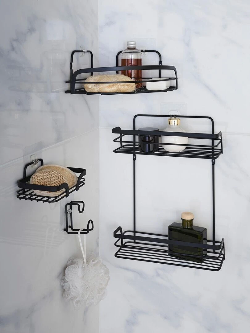 Porte savon   Noir