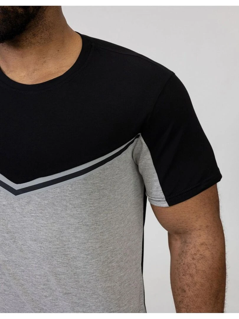 Ensemble Short T shirt Kebello Gris