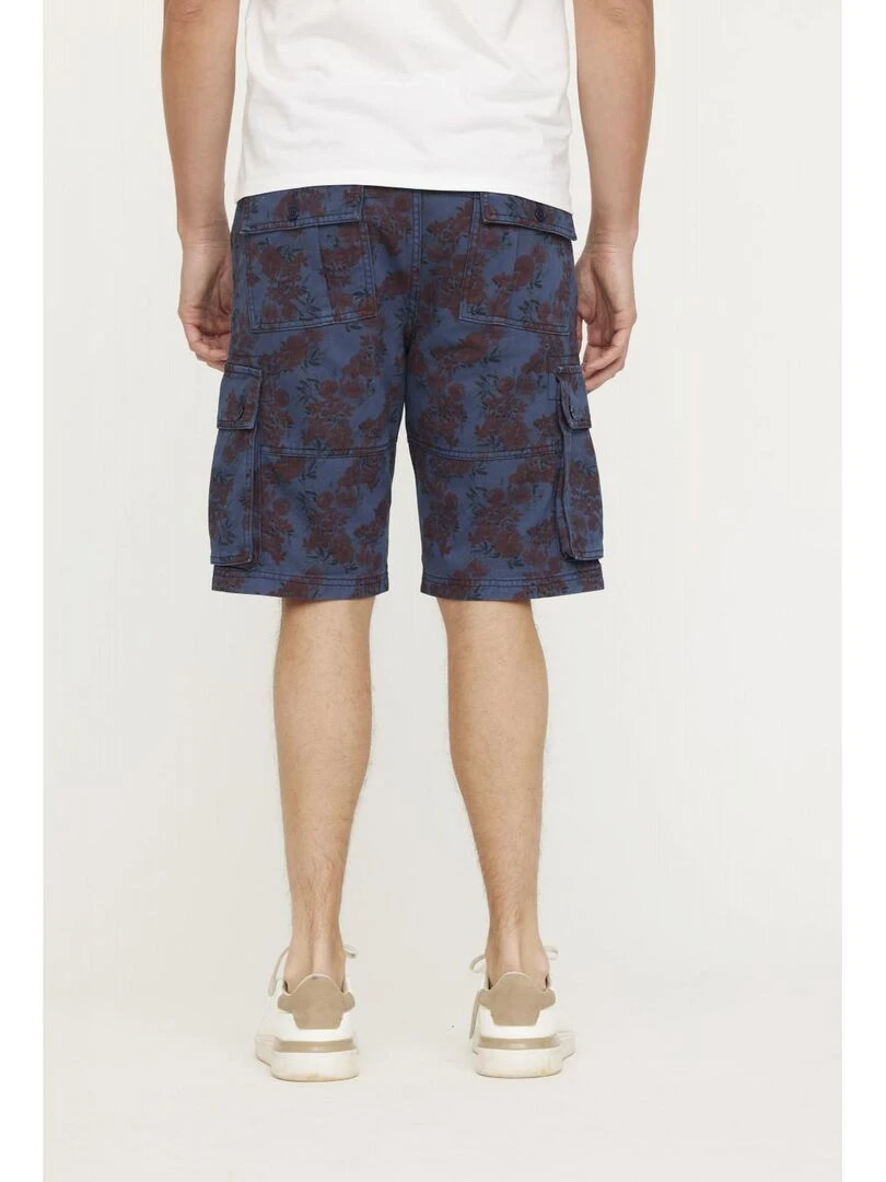Lee Cooper   Short coton cargo NOCK   Bleu marine