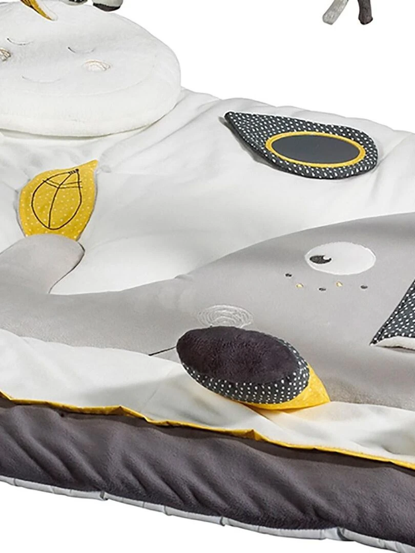 Tapis d'éveil carré Babyfan   Gris