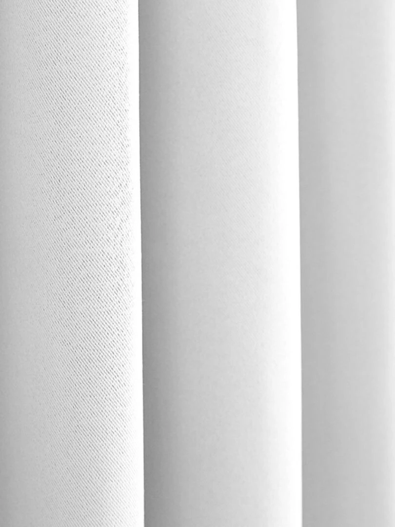 Rideau occultant thermique blanc 140 x 260 cm   Blanc
