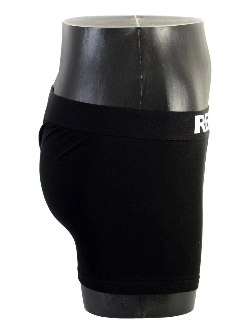 Boxer Redskins Pack De 2 Bx01   Noir