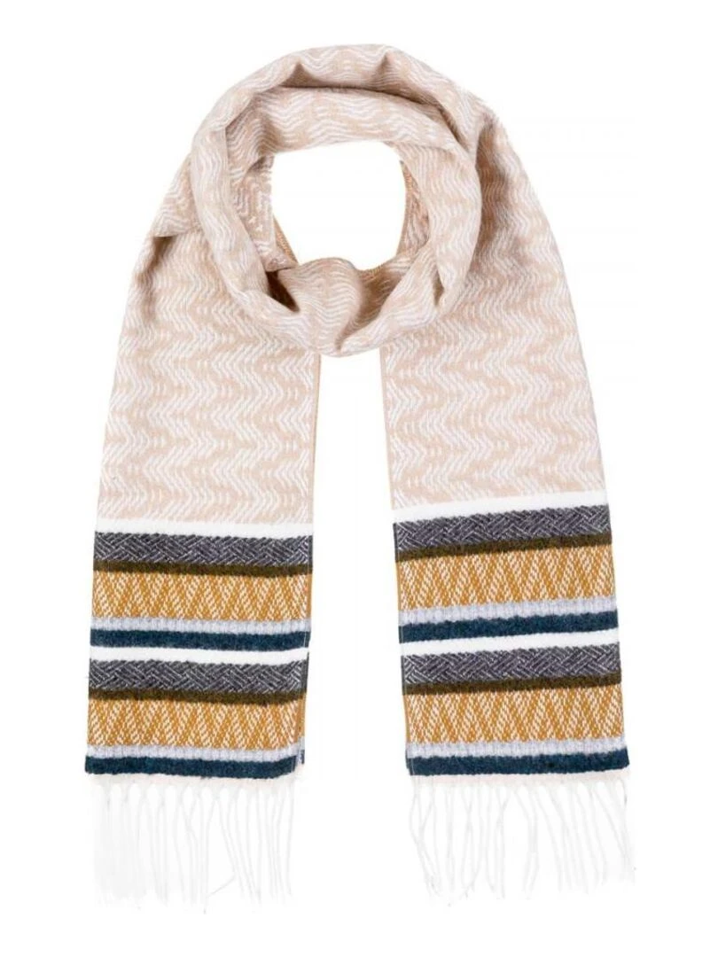 Echarpe Nelli Fabriqué en France Beige