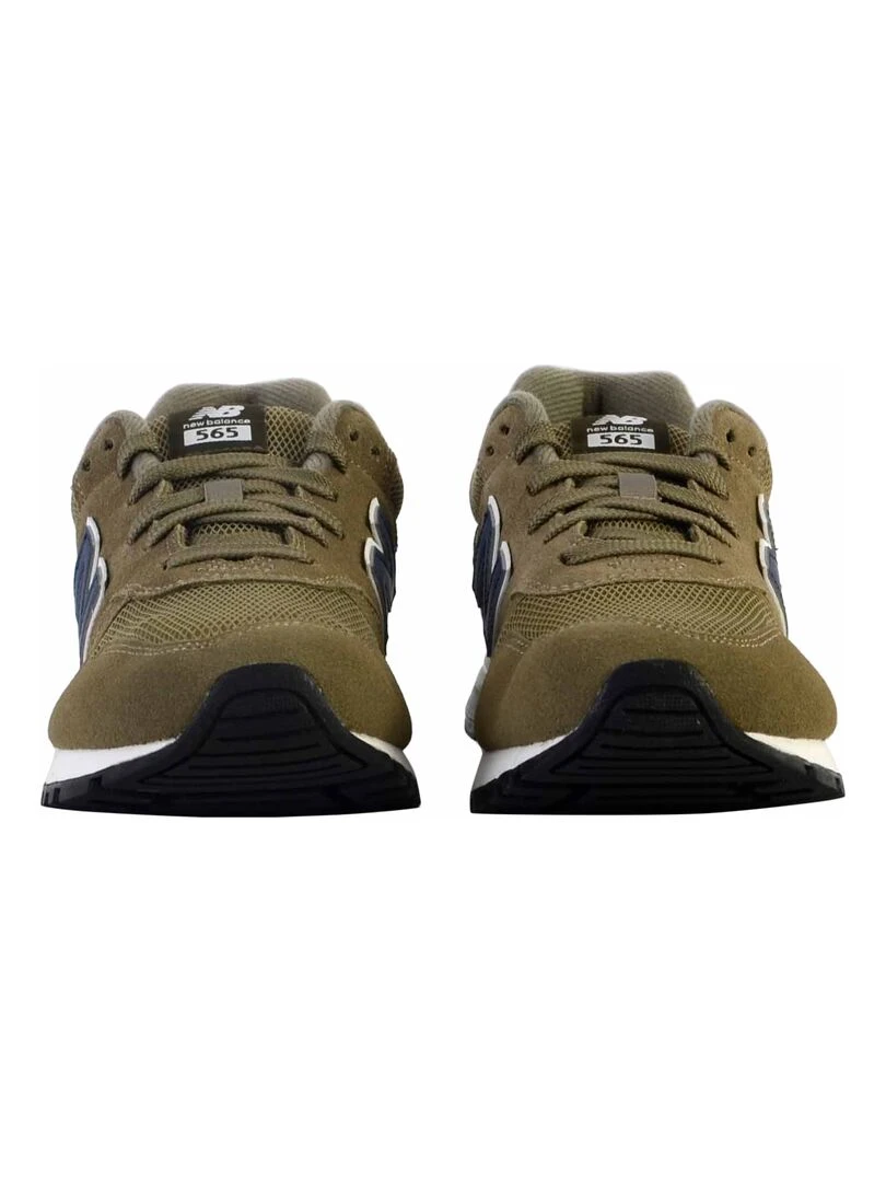 Basket Cuir New Balance 565 Homme   Vert