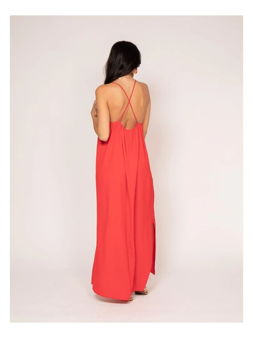 Robe longue IGGY Rouge